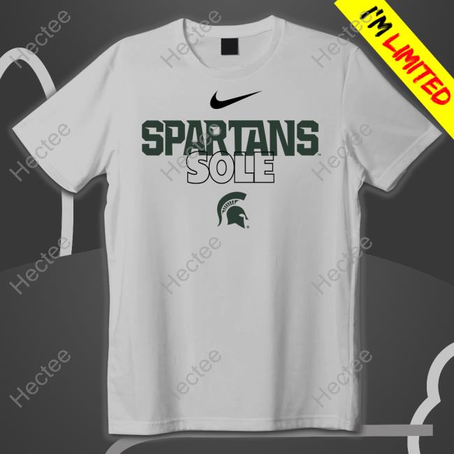 Michigan State Spartans Sole Tee Shirt Michigan State Spartans Sole Tee Shirt