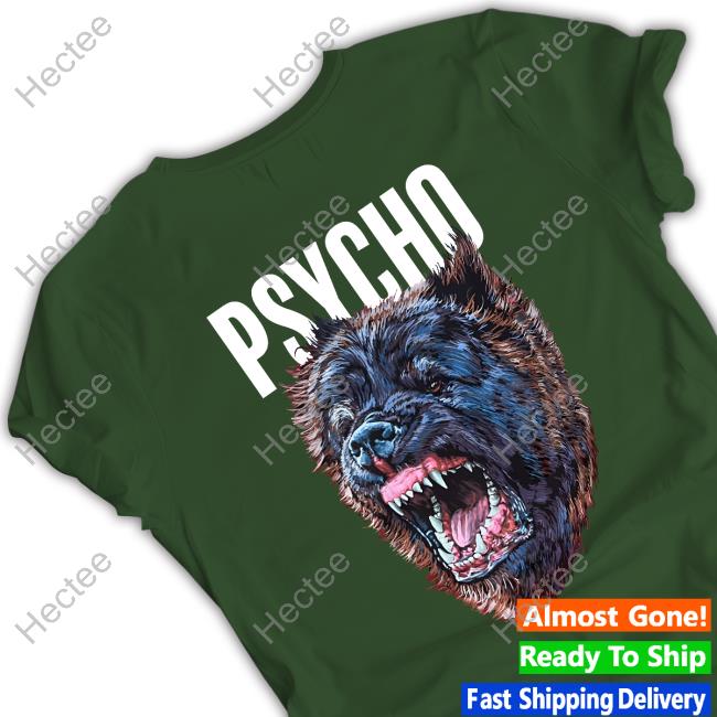 Santan Dave Merch Psycho Bear Tee Santan Dave Merch Psycho Bear Tee