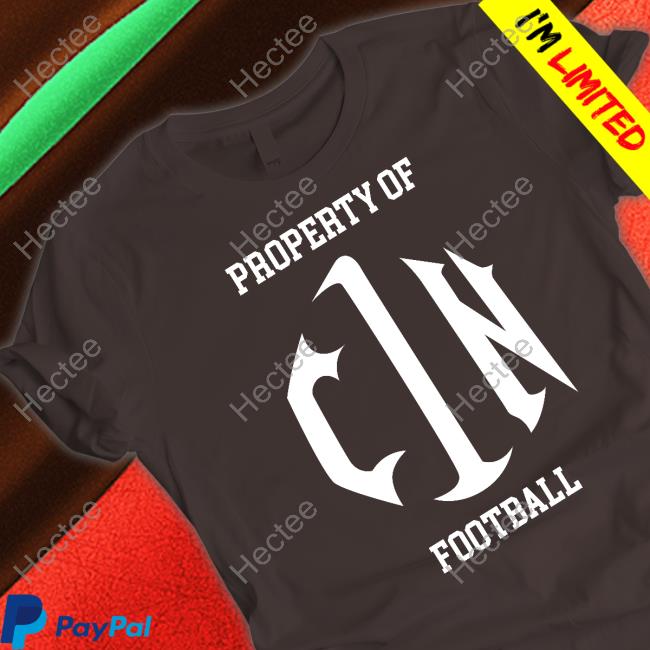 Official Property Of Cin Football Shirt