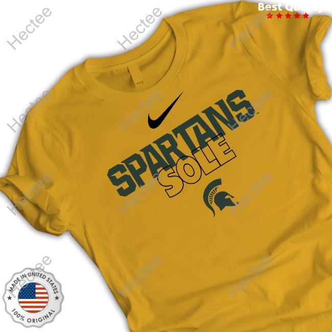 Michigan State Spartans Sole Tee Shirt Michigan State Spartans Sole Tee Shirt