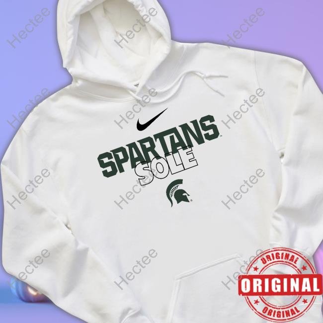 Michigan State Spartans Sole Tee Shirt Michigan State Spartans Sole Tee Shirt