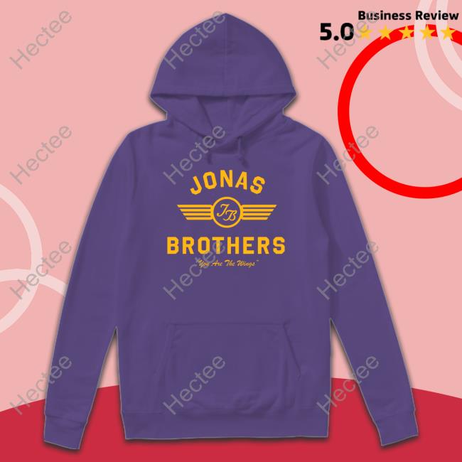 Jonas Brothers Merch Jb Flight You Are The Wings Hoodie Sweatshirt Hectee