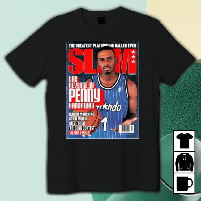 Slam Cover Orlando Magic Penny Hardaway shirt Slam Cover Orlando Magic Penny Hardaway shirt