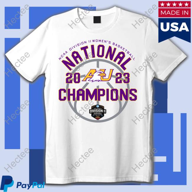 Ashland University Women’s Basketball 2023 Ncaa Division Ii National Champions Locker Room Tee Shirt