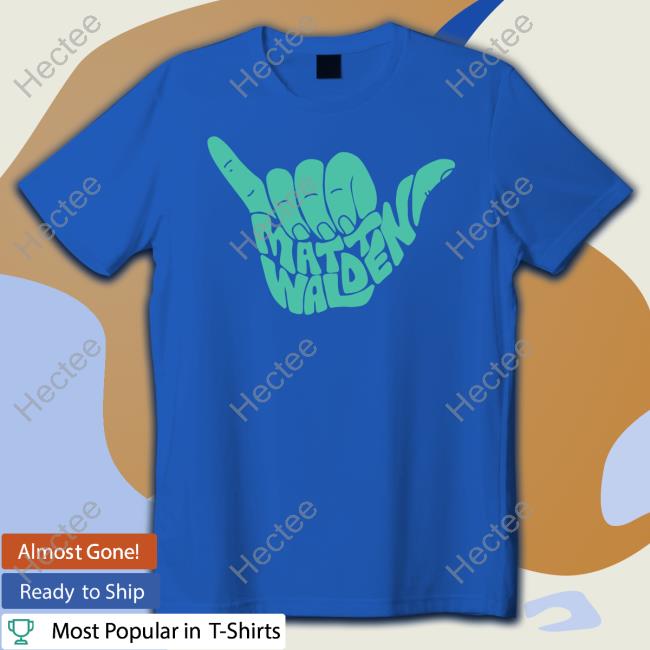 Matt Walden Music Merch Matt Walden Shaka Sweatshirt Matt Walden Music Merch Matt Walden Shaka Sweatshirt