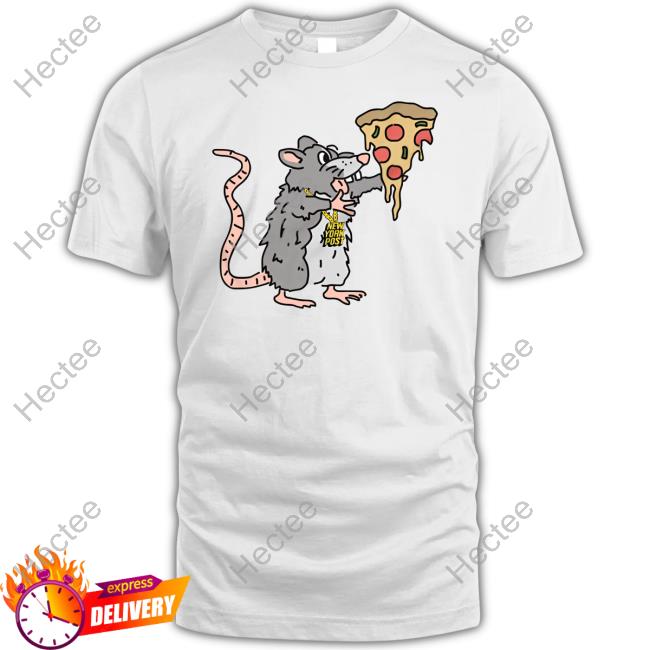 Nypost New York Post Pizza Rat Tee