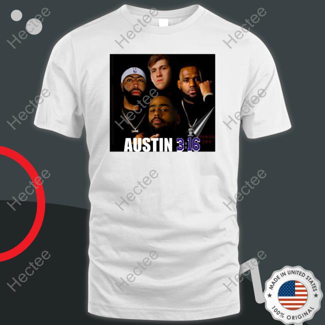 Lakers Plays Basketball Austin 3 16 T Shirts Lakers Empire