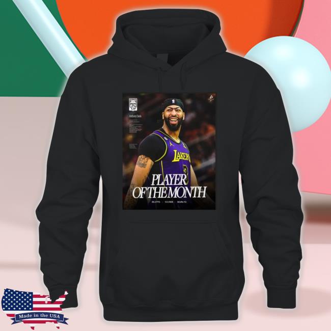 Los Angeles Lakers Anthony Davis Player Of The Month shirt Los Angeles Lakers Anthony Davis Player Of The Month shirt