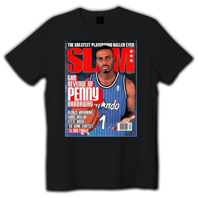Slam Cover Orlando Magic Penny Hardaway shirt Slam Cover Orlando Magic Penny Hardaway shirt