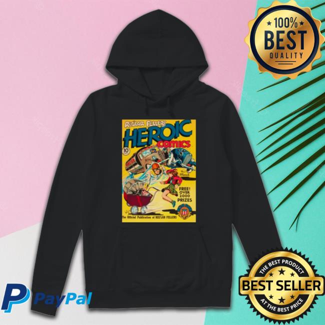 Fellers Heroic 90S Comic Design shirt Fellers Heroic 90S Comic Design shirt
