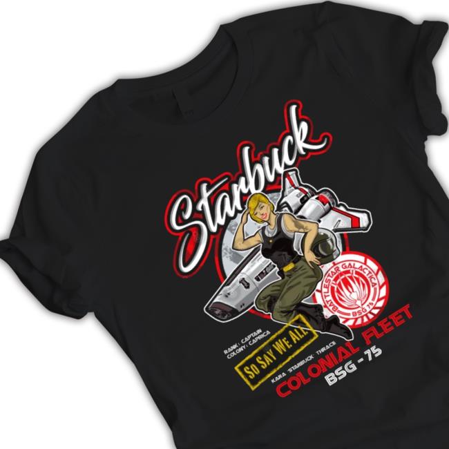 Starbucks Colonial Fleet Pilots shirt Starbucks Colonial Fleet Pilots shirt
