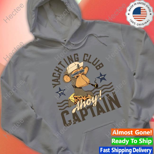 Bored Ape Yachting Club Bayc 8942 Ahoy Captain Official Shirt Bored Ape Yachting Club Bayc 8942 Ahoy Captain Official Shirt