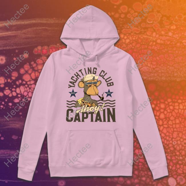 Bored Ape Yachting Club Bayc 8942 Ahoy Captain Official Shirt Bored Ape Yachting Club Bayc 8942 Ahoy Captain Official Shirt