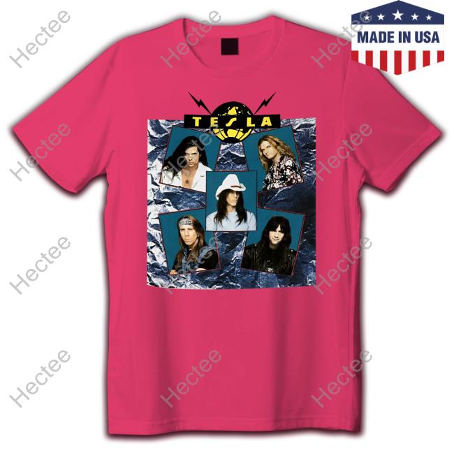 Tesla Band Tour Concert Special T Shirt Tesla Band Tour Concert Special T Shirt