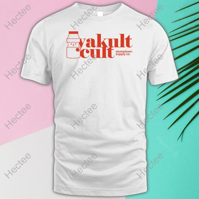 Yakult Cult Slumptown Supply Co T-Shirt, Hoodie, Tank Top, Sweater And Long Sleeve T-Shirt Yakult Cult Slumptown Supply Co T-Shirt, Hoodie, Tank Top, Sweater And Long Sleeve T-Shirt