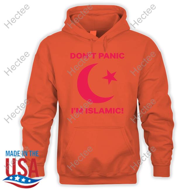 Don't Panic I'm Islamic T Shirt Don't Panic I'm Islamic T Shirt