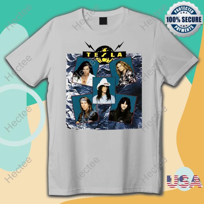 Tesla Band Tour Concert Special T Shirt Tesla Band Tour Concert Special T Shirt