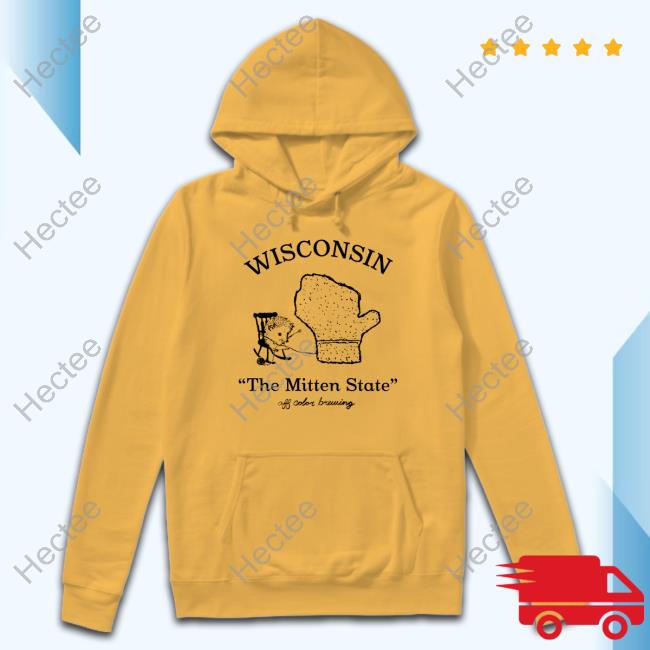 Off Color Brewing Wisconsin The Mitten State Off Color Brewing Hoodie Off Color Brewing Wisconsin The Mitten State Off Color Brewing Hoodie