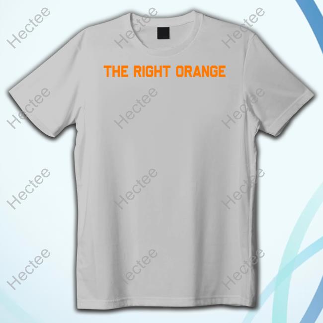 The Volunteer Club The Right Orange Pantone 151 C Hooded Sweatshirt The Volunteer Club The Right Orange Pantone 151 C Hooded Sweatshirt