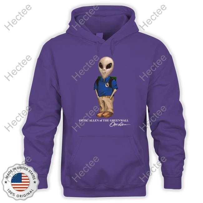 Optic Allen Of The Greenwall Tee Shirt Optic Allen Of The Greenwall Tee Shirt