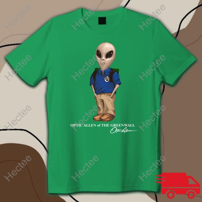 Optic Allen Of The Greenwall Tee Shirt Optic Allen Of The Greenwall Tee Shirt