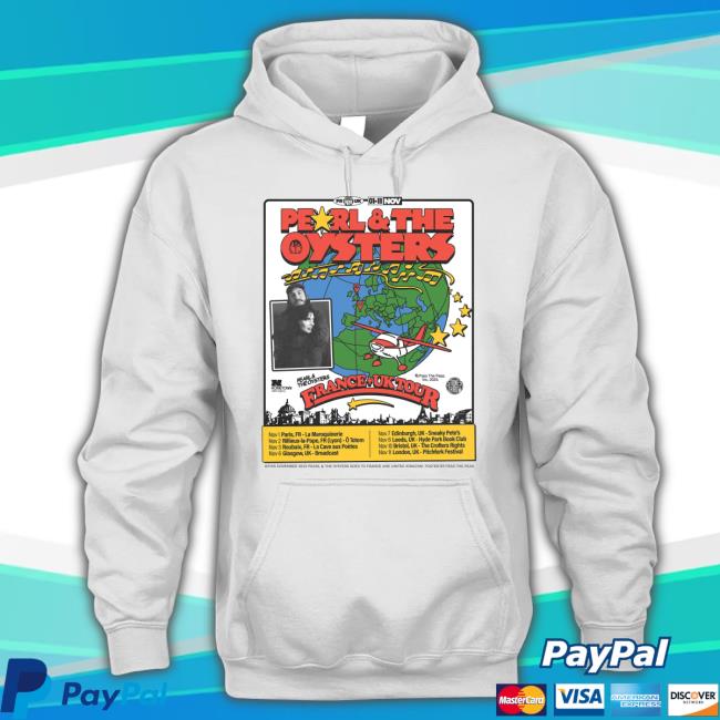 Pearl & The Oysters 2023 Asia Tour Posters T-Shirt Pearl & The Oysters 2023 Asia Tour Posters T-Shirt
