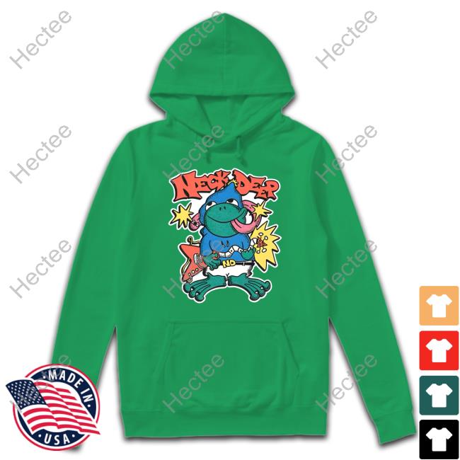 Neck Deep Store Frog Neck Deer Hoodie Neck Deep Store Frog Neck Deer Hoodie