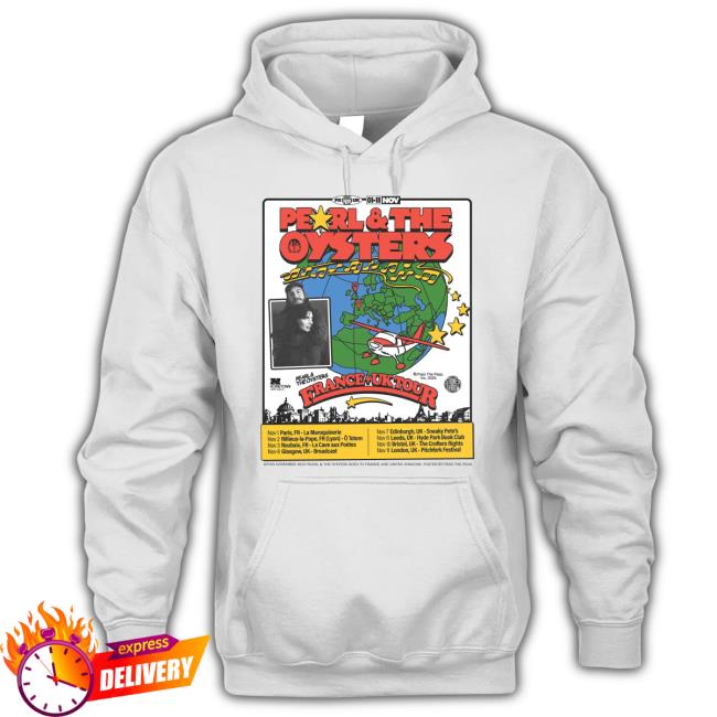 Pearl & The Oysters 2023 Asia Tour Posters T-Shirt Pearl & The Oysters 2023 Asia Tour Posters T-Shirt