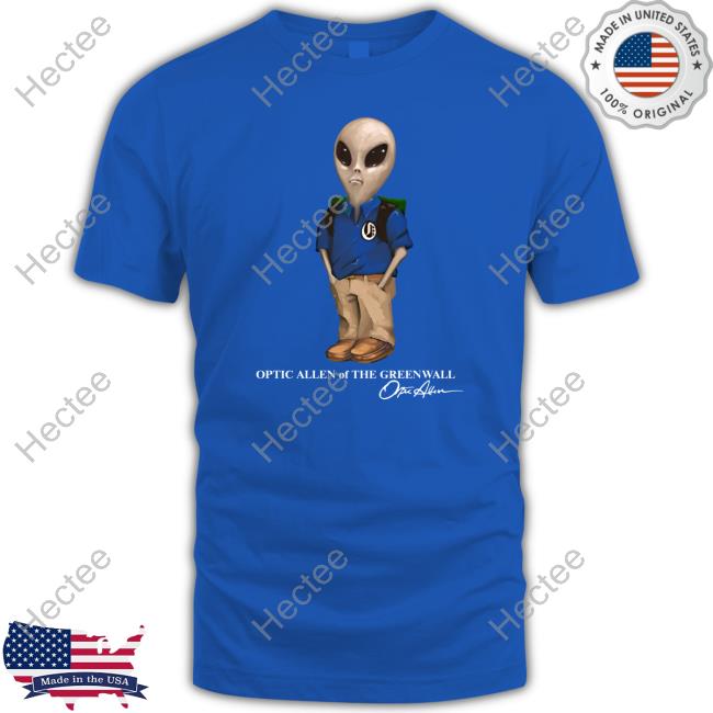 Optic Allen Of The Greenwall Tee Shirt Optic Allen Of The Greenwall Tee Shirt