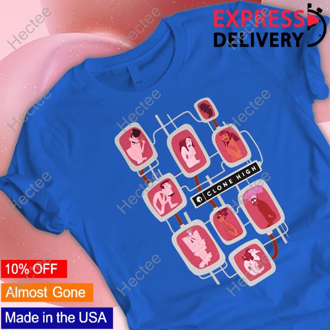 Chris Derose Clone High Character Pods New Shirt Chris Derose Clone High Character Pods New Shirt