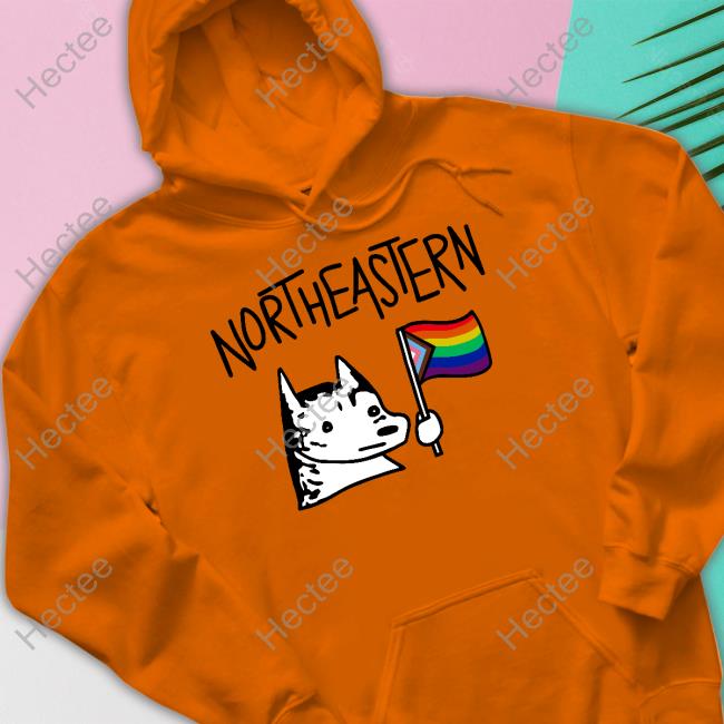 Nudoghouse Northeastern Pride Hoosky T-Shirts Nudoghouse Northeastern Pride Hoosky T-Shirts