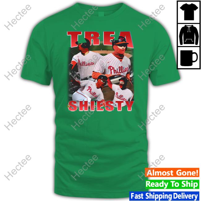 Cristopher Sanchez Wearing Trea Shiesty T Shirt Cristopher Sanchez Wearing Trea Shiesty T Shirt