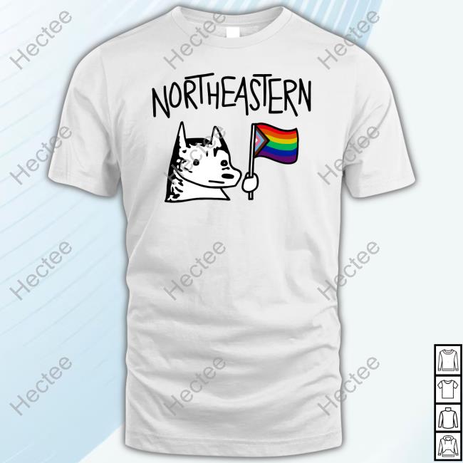Nudoghouse Northeastern Pride Hoosky T-Shirts Nudoghouse Northeastern Pride Hoosky T-Shirts