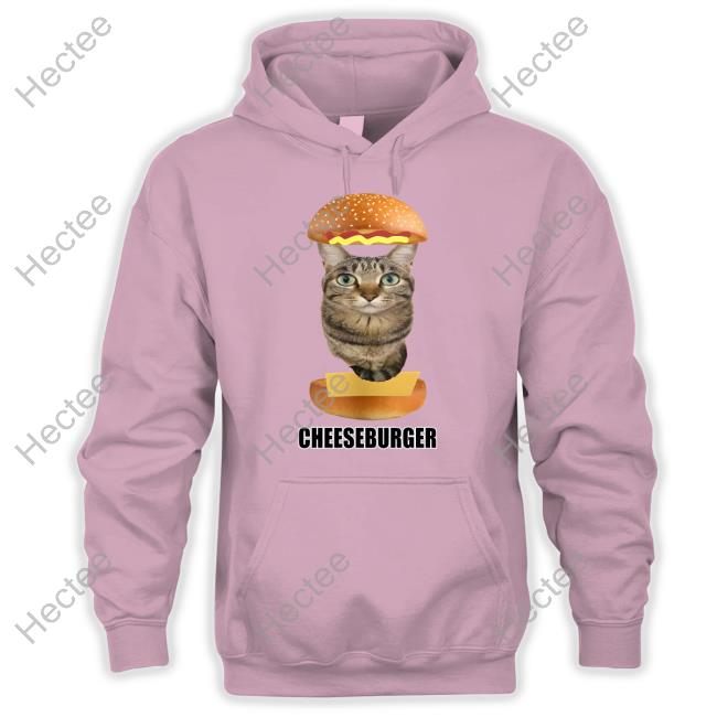 Goofyahhtees Merch Cat Cheeseburger Shirt Goofyahhtees Merch Cat Cheeseburger Shirt