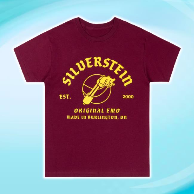 Original Silverstein Hand Long Sleeve T Shirt Silverstein Music Shop Original Silverstein Hand Long Sleeve T Shirt Silverstein Music Shop