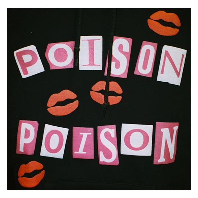 Reneé Rapp Official Store Poison Poison Hoodie Black Crewneck Sweatshirt Reneé Rapp Official Store Poison Poison Hoodie Black Crewneck Sweatshirt
