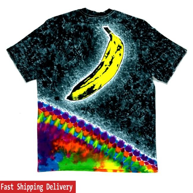 Andy Warhol Soup Can & Banana Tie Dyed New Shirt Andy Warhol Soup Can & Banana Tie Dyed New Shirt