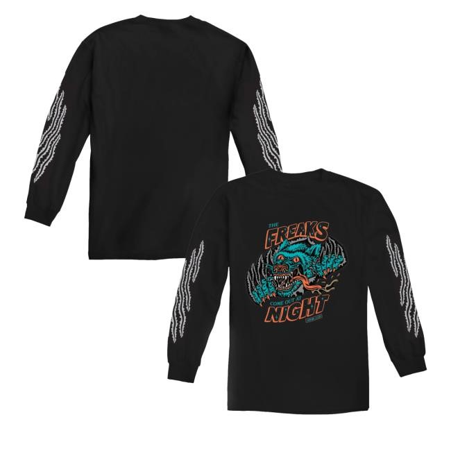 The Freaks Come Out At Night Tank Top Black Glow In The Dark The Freaks Come Out At Night Tank Top Black Glow In The Dark