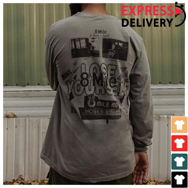 Eminem Merch Store 8 Mile Lose Yourself Hooded Sweatshirt Eminem Merch Store 8 Mile Lose Yourself Hooded Sweatshirt