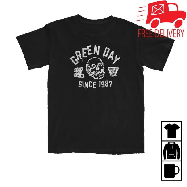 Greenday Merch Time Of Your Life Sweater - Hectee