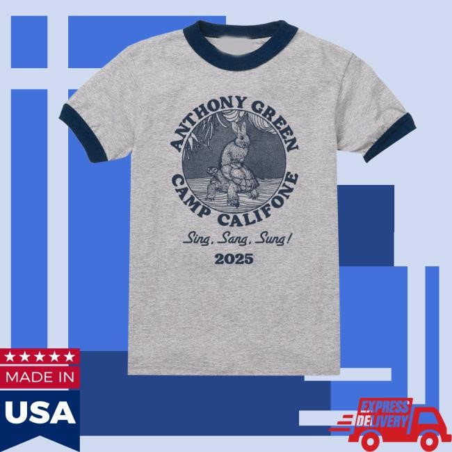 Bornlosersrecords Merch Anthony Green Camp Califone Shirt - Hectee