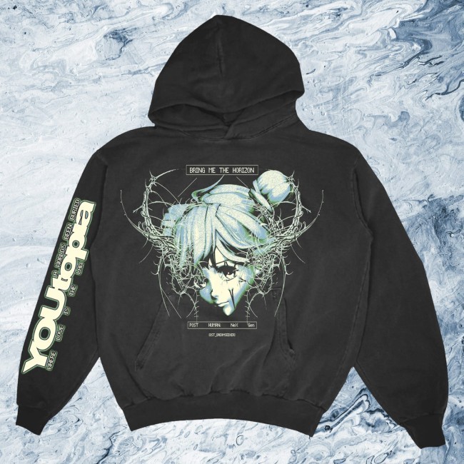 Trending Bmth Merch Post Human Nex Gen Youtopia Black Funny Shirt - Hectee