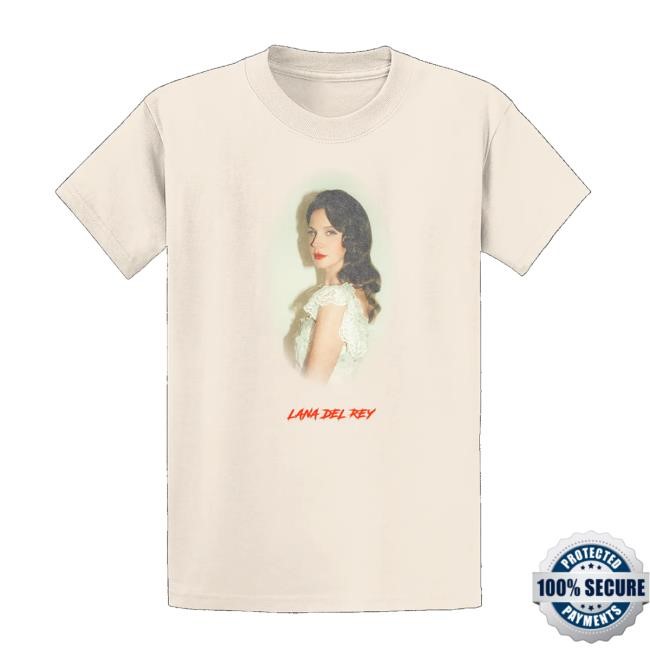 Lana Del Rey Uk Store Indio Portrait Classic Shirt - Hectee