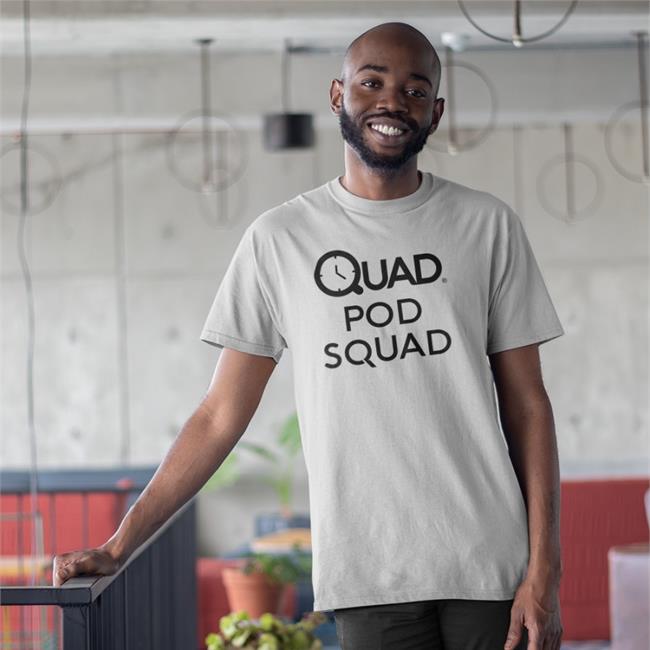 Quad Pod Squad Tee Hequadwithcy