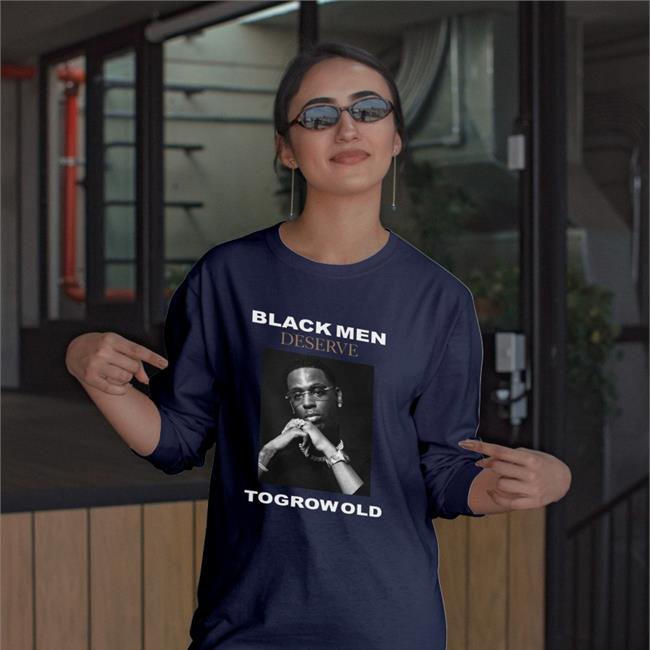 Young Dolph Black Men Deserve To Grow Old Sweatshirt