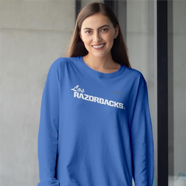 Los Razorbacks Tee Shirt Eric Musselman Wearing Los Razorbacks Hoodie