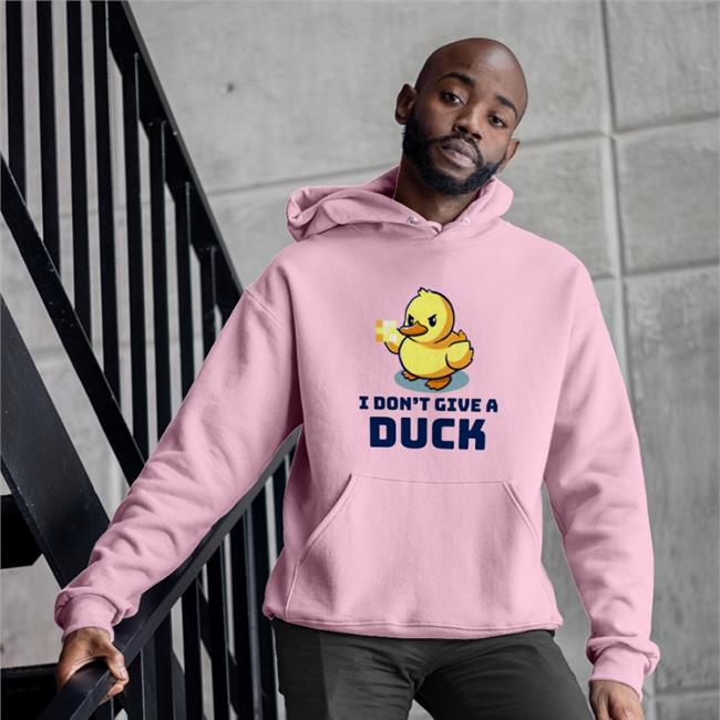 Therealfatcrow I Don't Give A Duck Hoodie