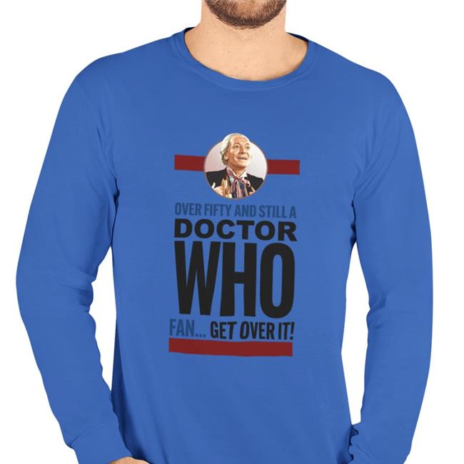 David The Diddy One Over Fifty And Still A Doctor Who Fan Get Over It Sweatshirt