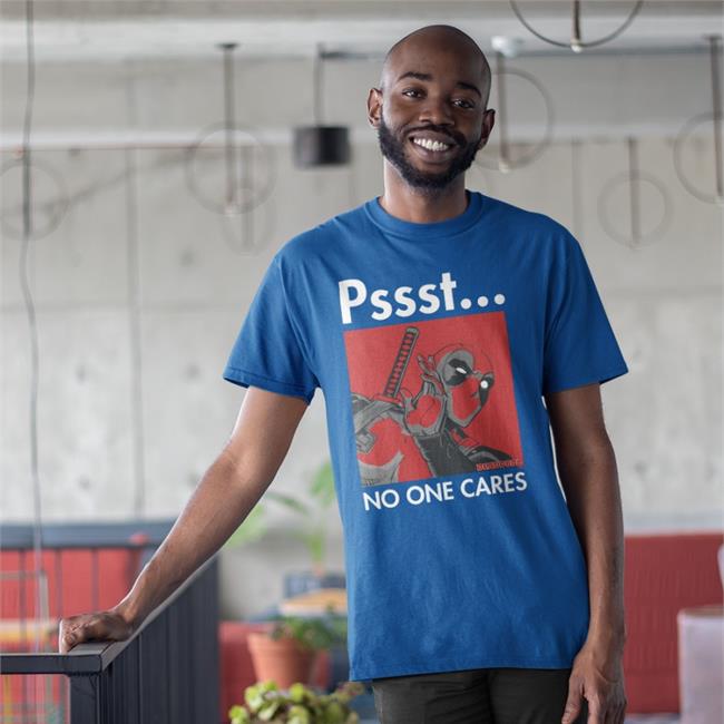 Gwen Stacy Pssst No One Cares Tee Deadpool Gwen Stacy Pssst No One Cares Tee Deadpool