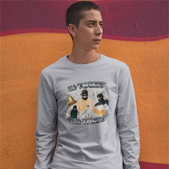 Swag Stim Ulus Merch In Twizzy We Trust T Shirt White
